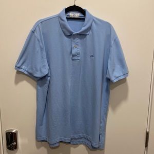 Southern Tide Skipjack Polo- XL Light Blue